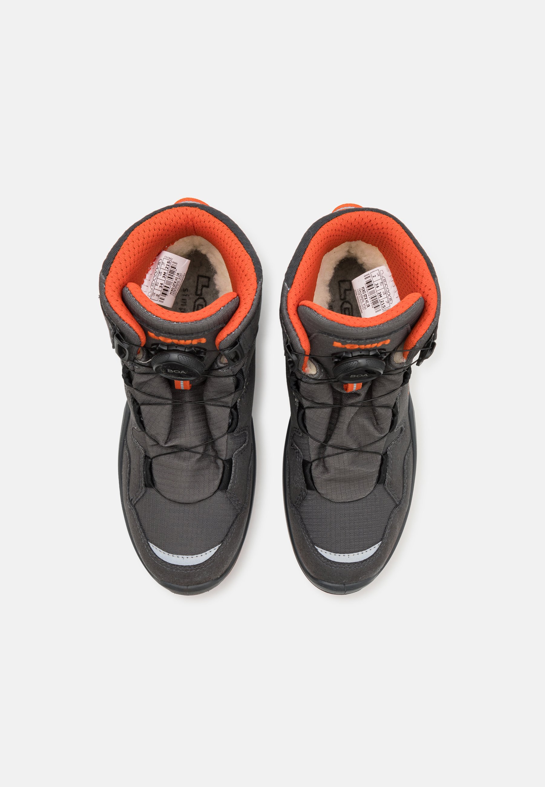 Lowa FIRO GTX HI JR UNISEX - Winterlaarzen - antraciet/oranje