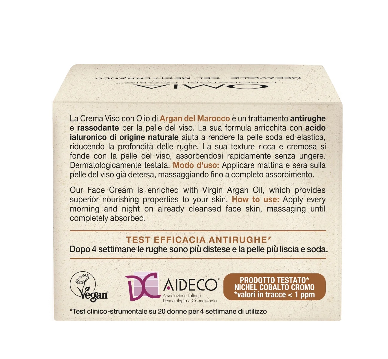 OMIA Omia Giara Argan Gesichtscreme 50 ml Lifting-Effekt