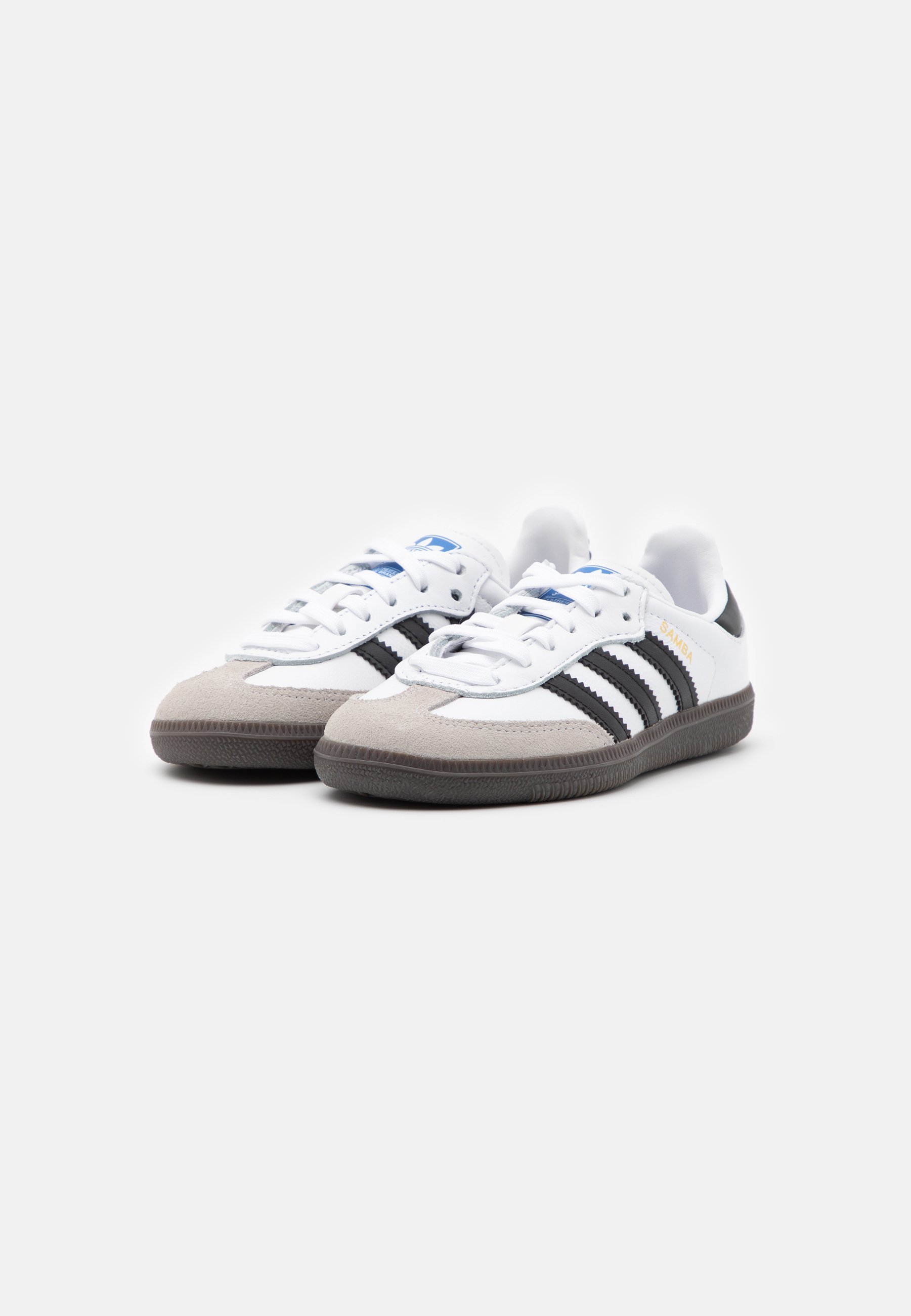 adidas Originals SAMBA UNISEX - Sneakers - schoenen wit/core black/gum