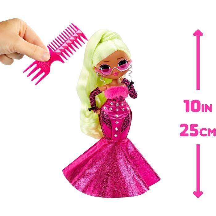 LOL Surprise OMG - 24cm Fashion Doll - Lady Diva - 2 Outfits with Comb and Accessories - Ages 4+