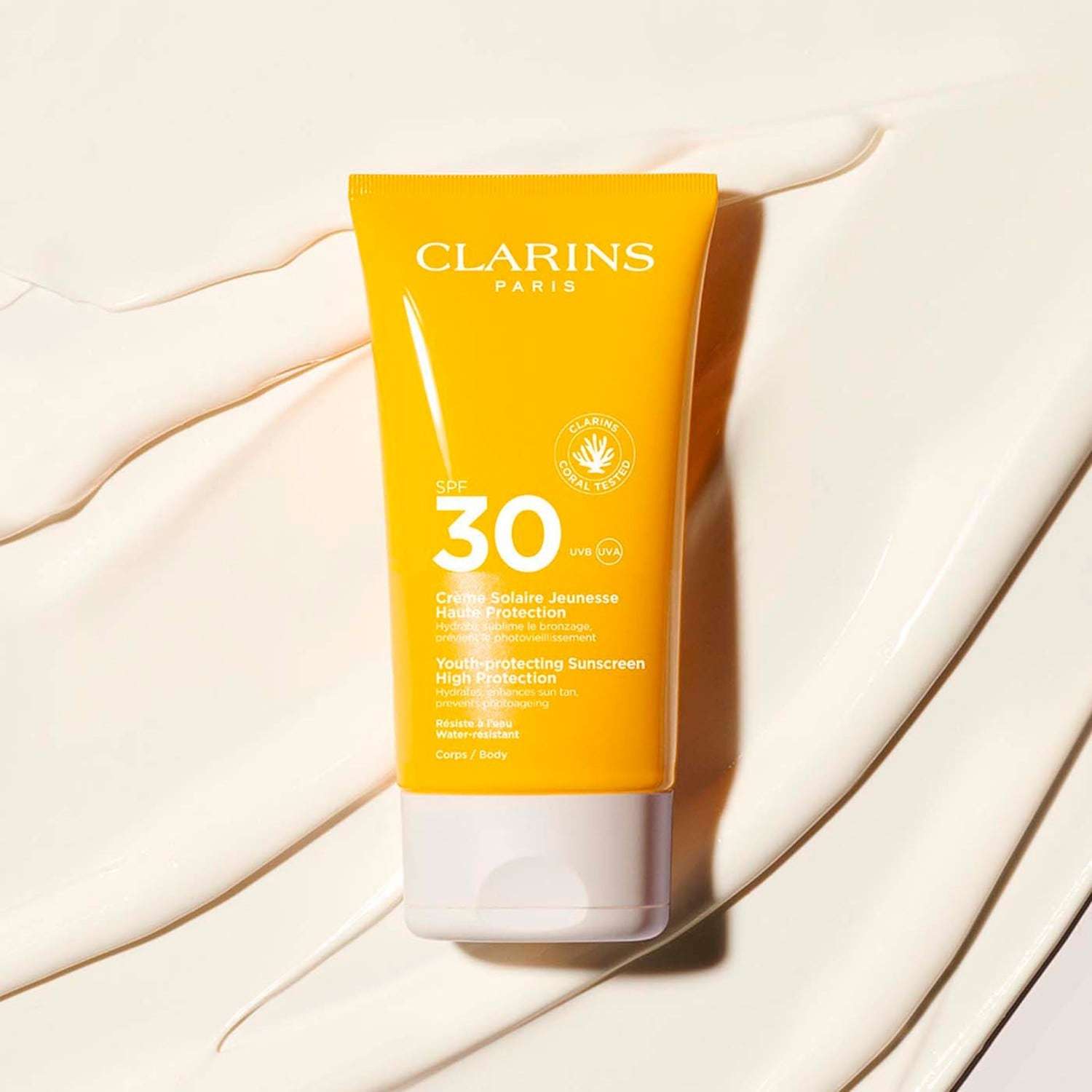 Clarins krema za zaštitu od sunca Solaire Corps SPF 30 - 150 ml