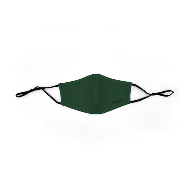 Genanvendelig grøn ansigtsmaske