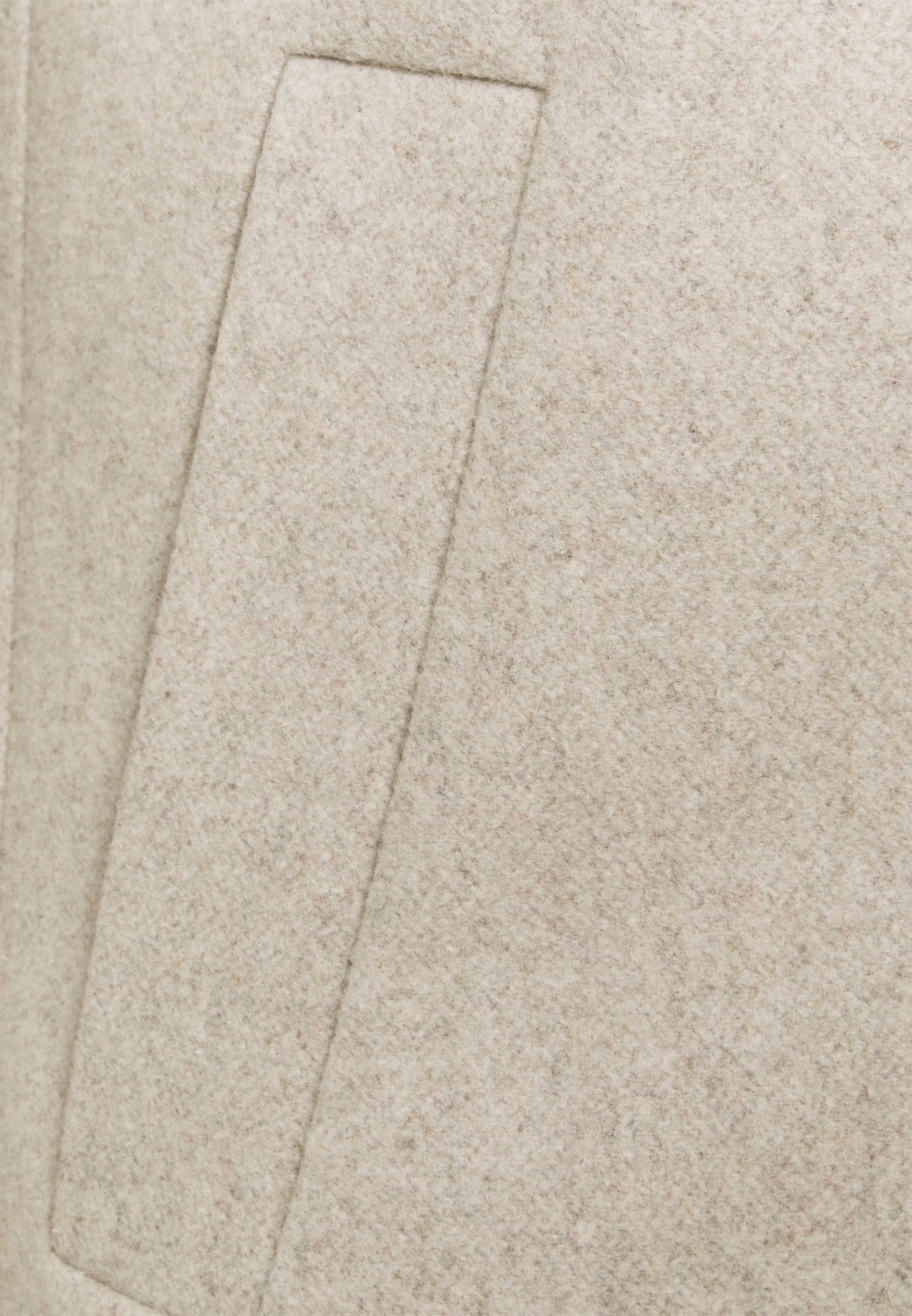 Matinique HARVEY - Manteau court - taupe simple
