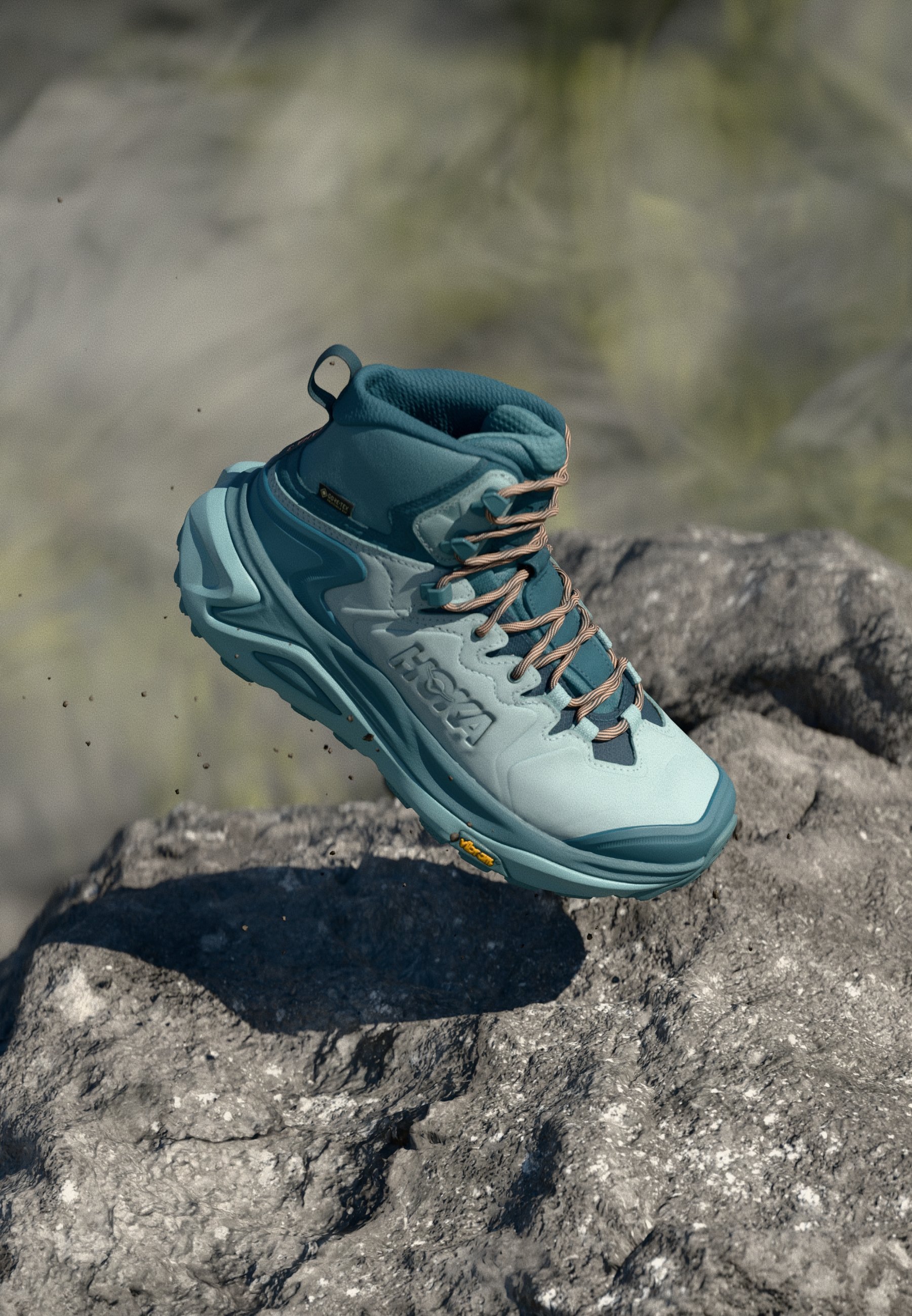 HOKA KAHA 3 GTX - Wandelschoenen - Mountain Fog/Druzy