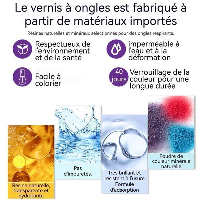 Lampe UV sèche ongles  - Kern Tech - 48W nail lampe ponceuse manucure vernis semi permanent extension outils décor kit manucure kit