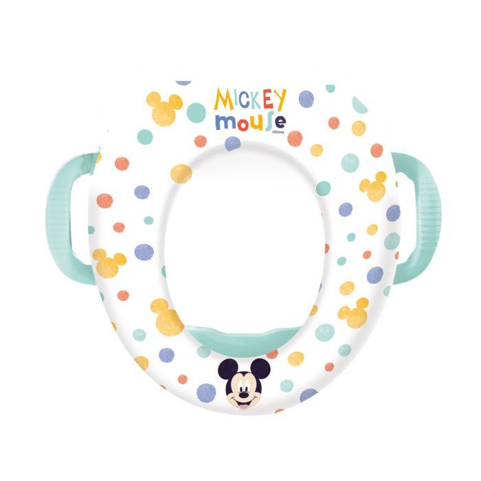 Riduttore per sedile WC THERMOBABY COMFORT MICKEY COOL - Con maniglia