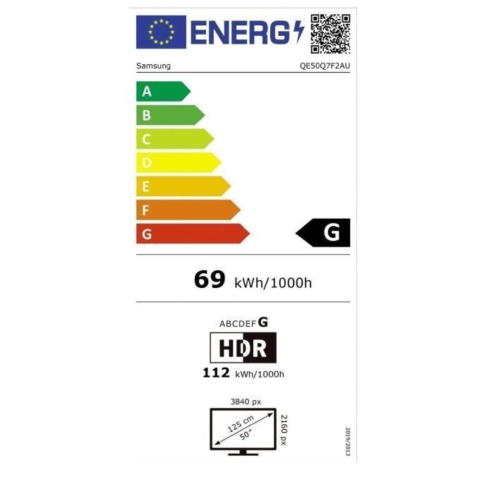 Samsung 50Q7F2 - Televisor QLED de 50