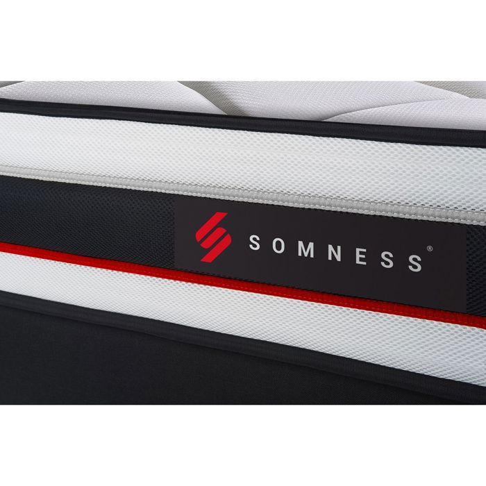 Base de cama doble 80x200 + colchón FORM 160x200 (160 x 200 cm) Blanco
