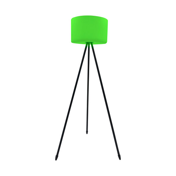 Chytrá LED venkovní stojací lampa Khaya, bílá + barva