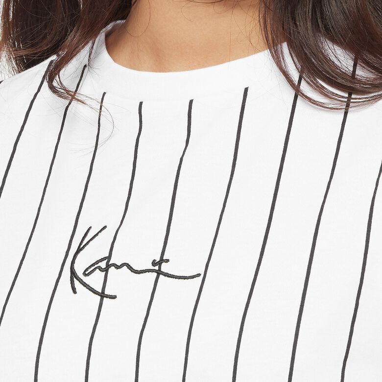 Kleines Signature Essential Nadelstreifen-T-Shirt (Einheitsgröße)