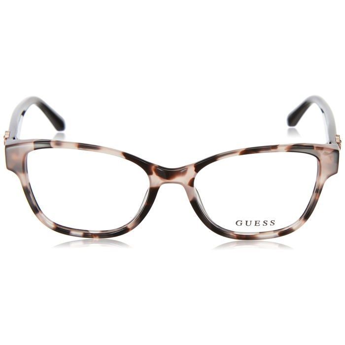 Gafas de sol cuadradas - GUESS - Rosa - 51 mm - Puente 16 mm - Patillas 140 mm - Modelo GU2854-S - Mujer - Material sintético