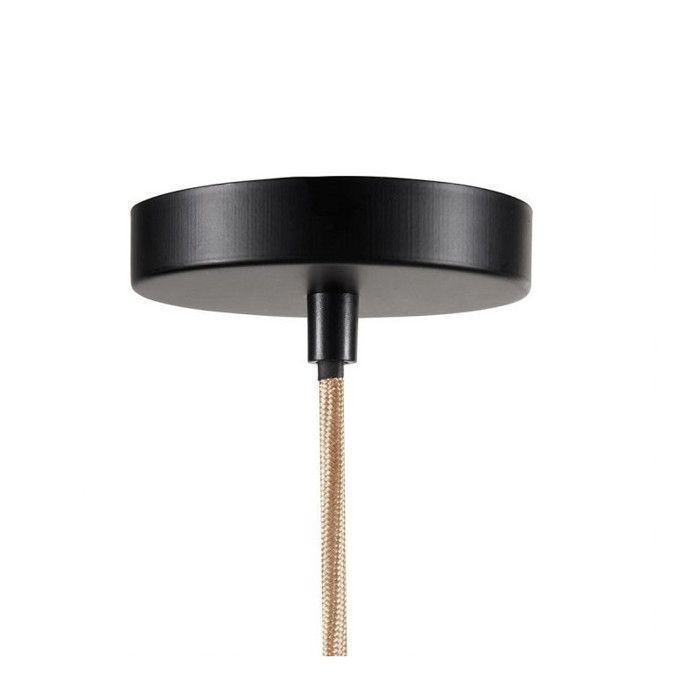 Luminária pendente pequena Margaux em bambu, 60 cm, Ostaria