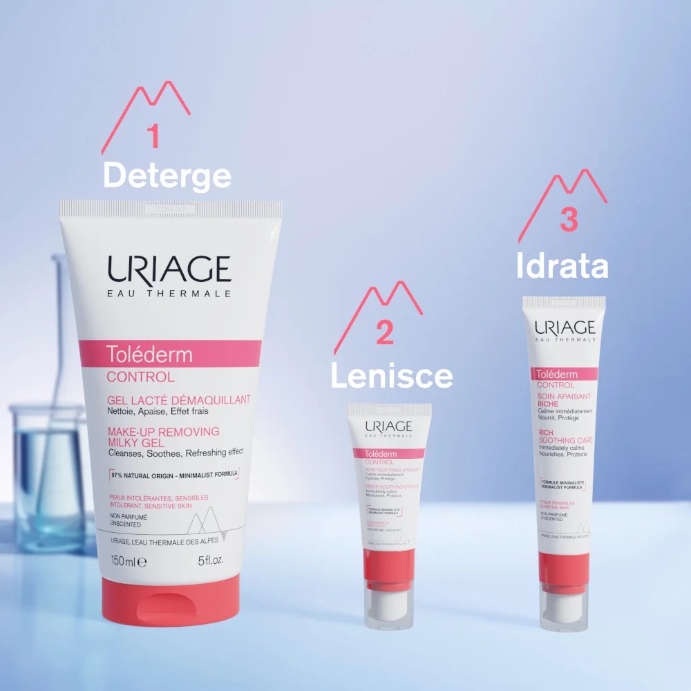 URIAGE Uriage Tolederm Control Rijke Verzachtende Crème 50 ml Gevoelige huid