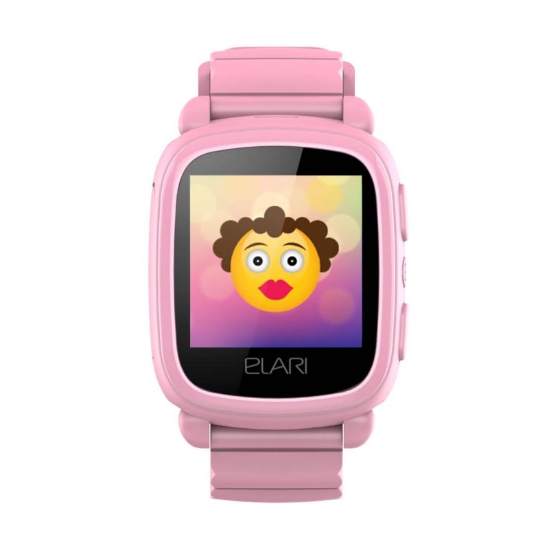 Smartwatch Elari Kidphone 2 Rosa com Rastreador para Crianças - Tela Sensível ao Toque