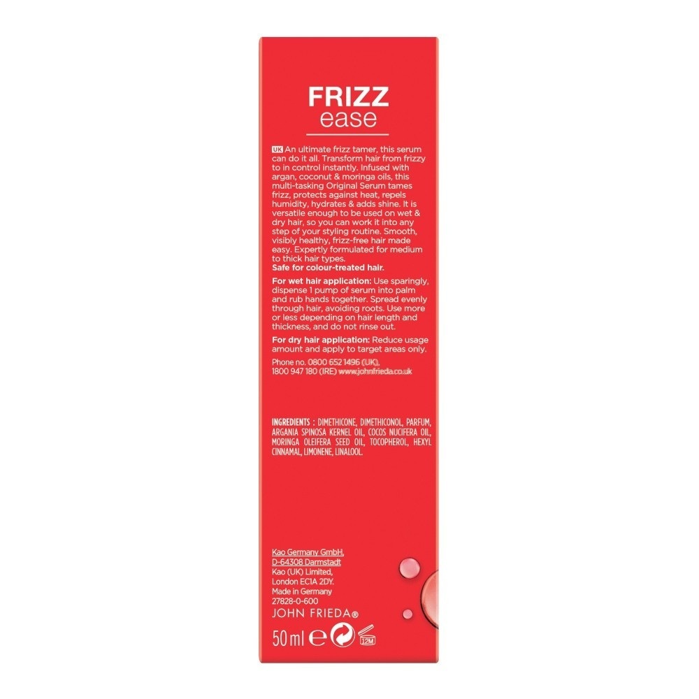 John Frieda Haarserum FRIZZ EASE® Frizz Ease All-in-1 Origineel Serum - 50 ml
