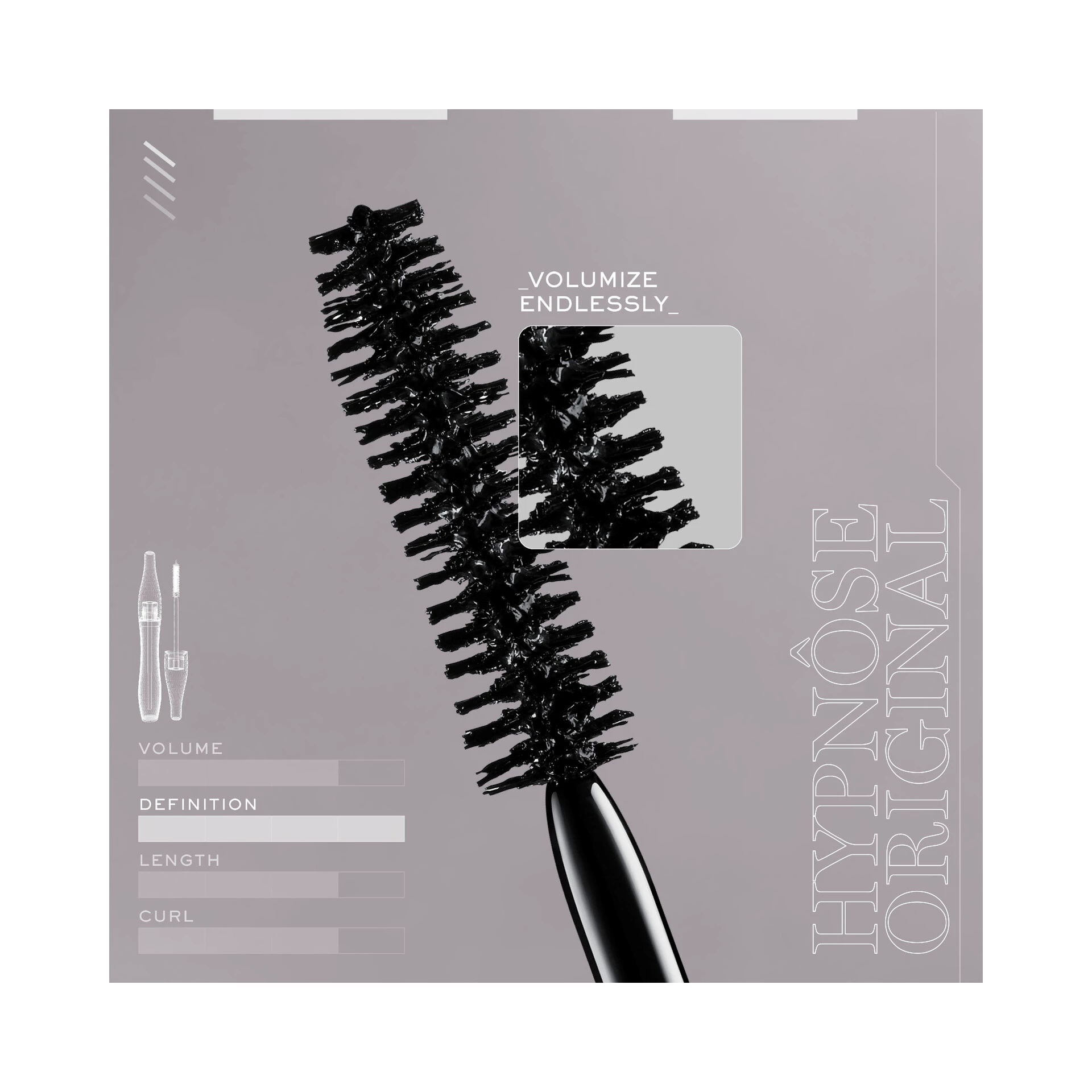 Rimel Hypnôse 001 Negru - Lancôme
