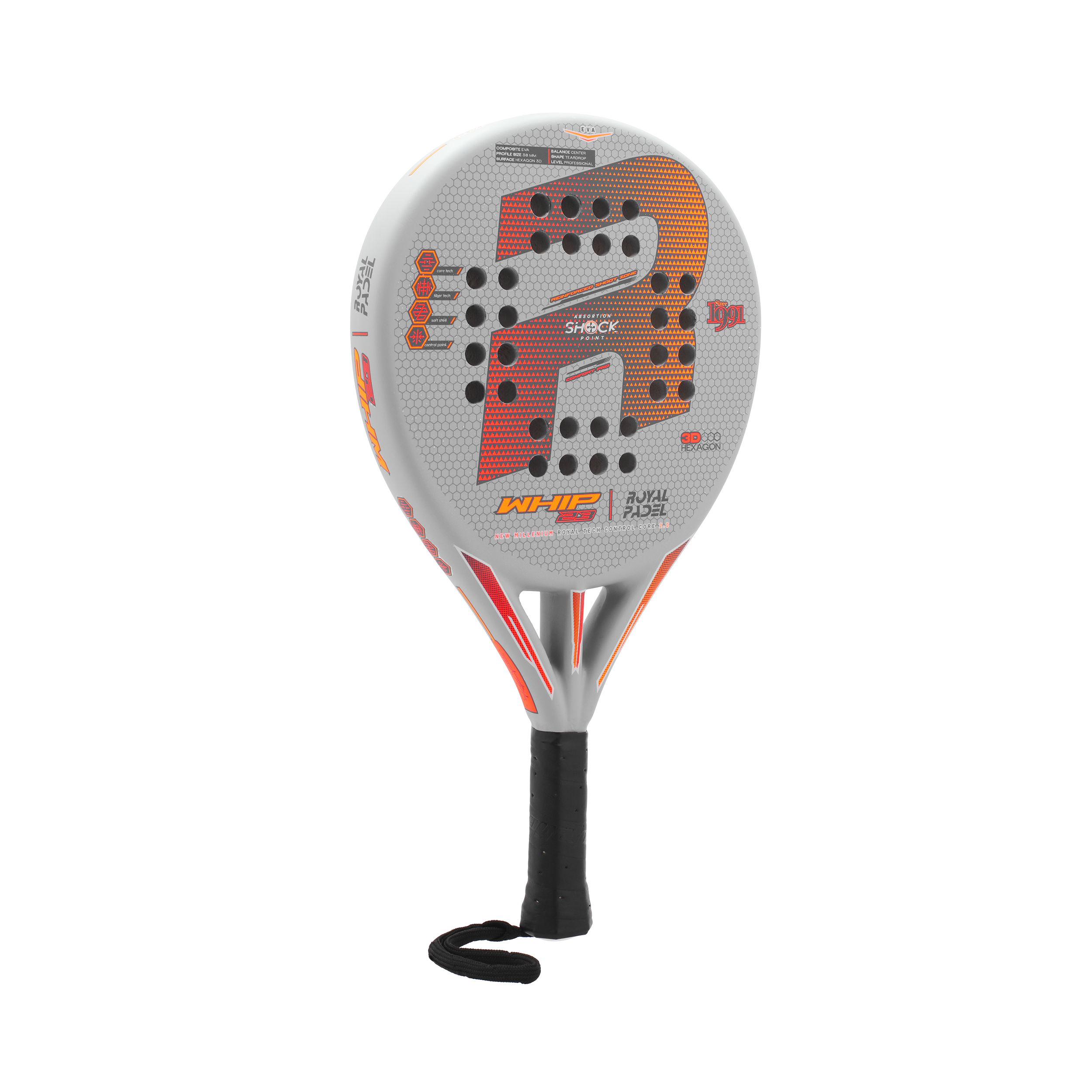  Pala De Pádel Royal Padel Rp 790 Whip Eva