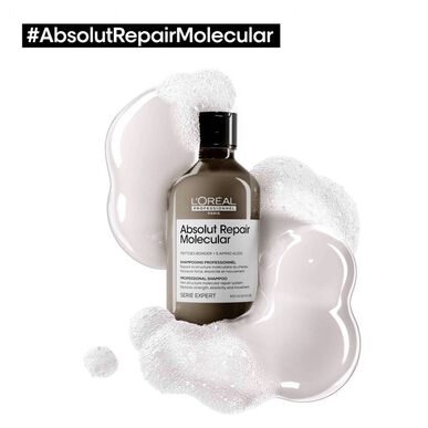 L'Oréal Professionnel Serie Expert Absolut Repair Molecular Shampoo for skadet hår 300 ml