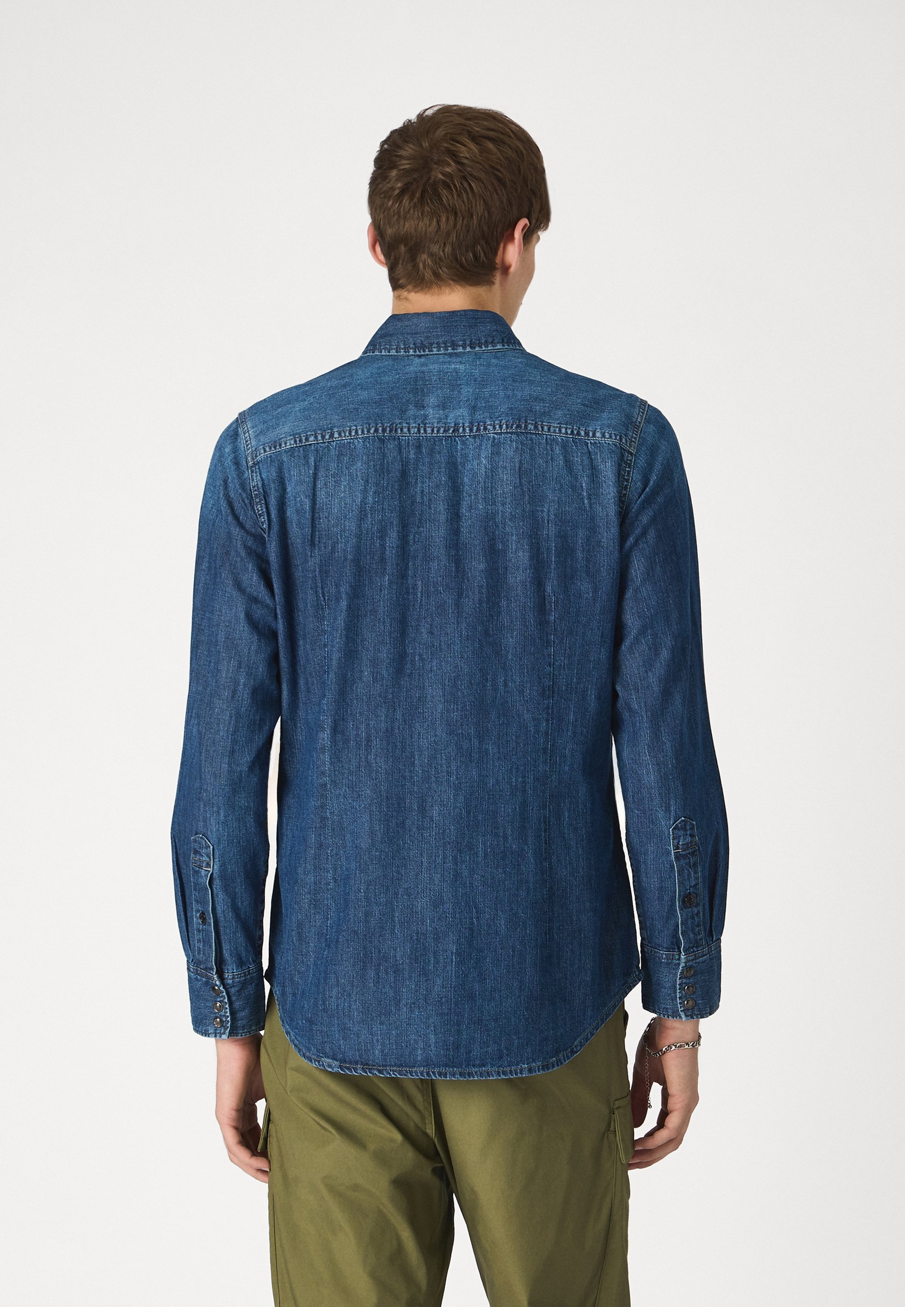 G-STAR DAKOTA SLIM SHIRT MET LANGE MOUWEN - Shirt - gedragen bij winderigheid