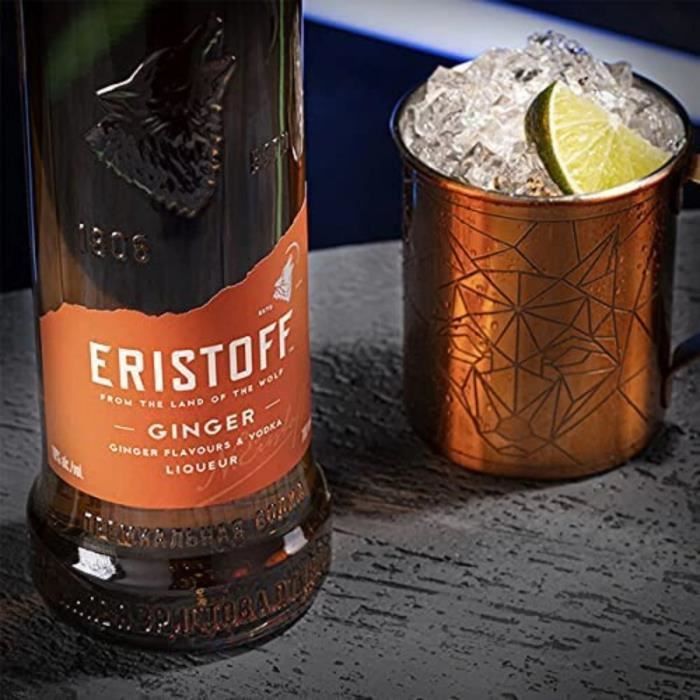 Vodka Eristoff al gusto di zenzero rosso - 70 cl - 18%