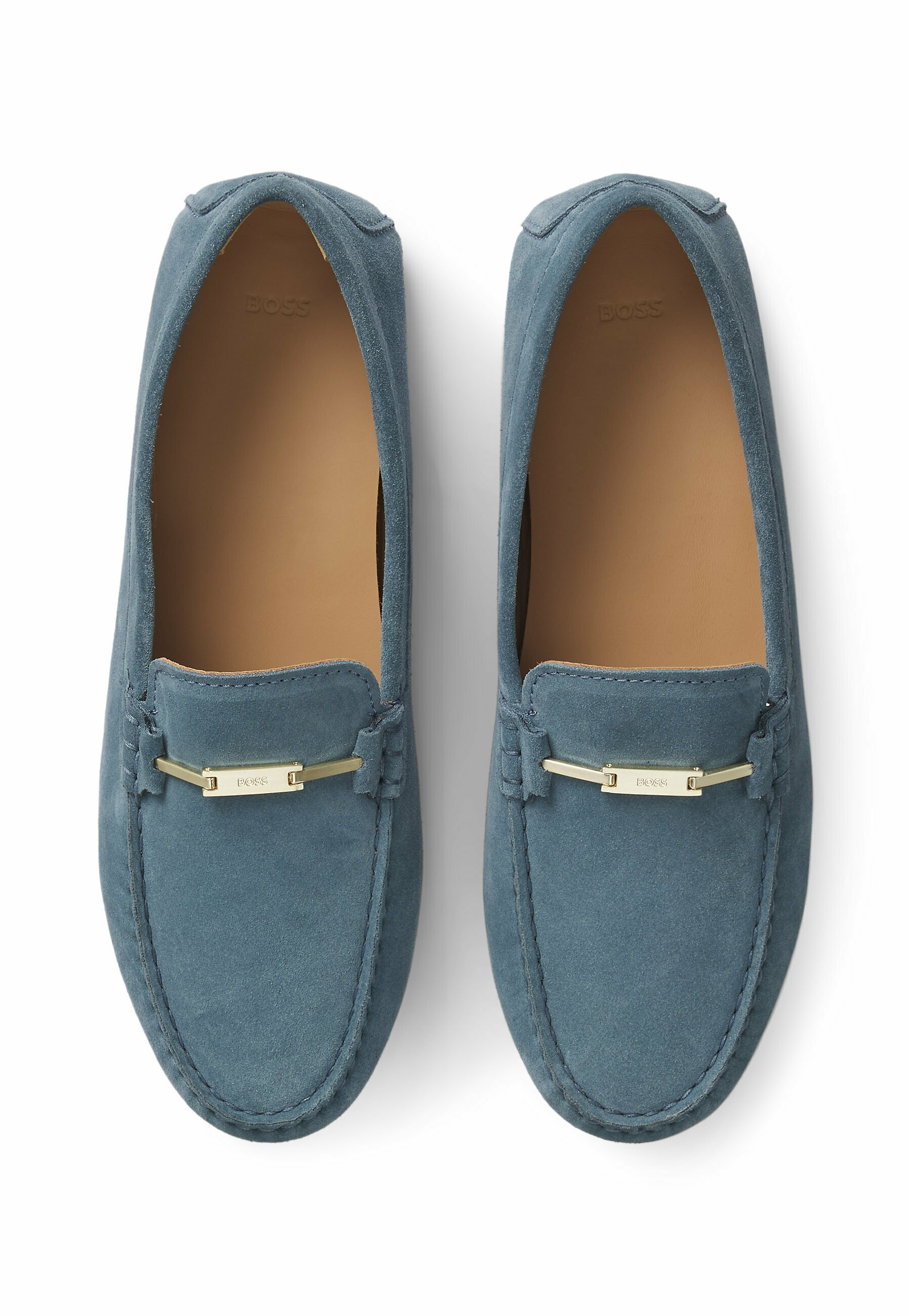 BOSS ROXANNE DRIVER - Mocassins - bleu ouvert trente-sept