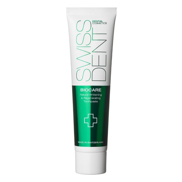 Pastă de dinți regeneratoare și albire naturală Swissdent Biocare