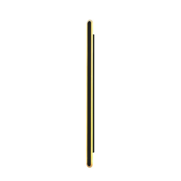 STICK lampa ścienna zewnetrzna L-150 czarny 45W klosz opal