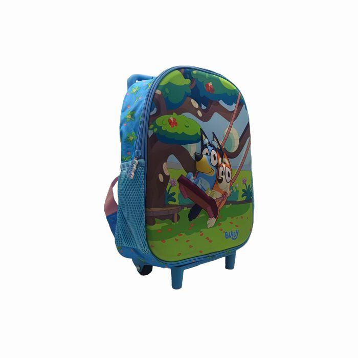 Disney Bluey - Mochila con ruedas azul cielo 120126