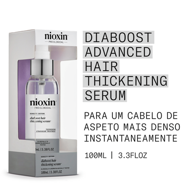 Sérum épaississant pour cheveux Nioxin Professionals Diaboost, soin intensif pour une chevelure dense et saine, 100 ml