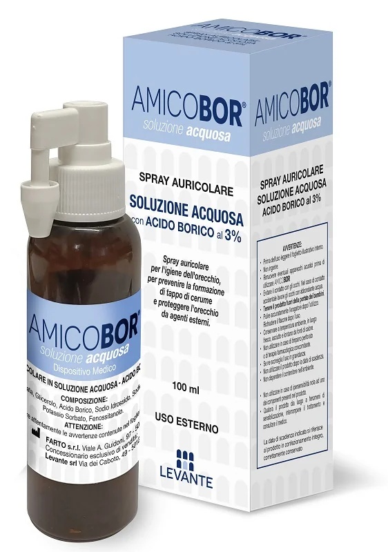 Solución acuosa de Amicobor Sol 1 ml