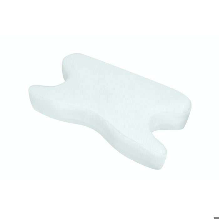 Oreiller Ergonomique - INPHYSIO - PPC/CPAP - Hauteur Ajustable 4 Niveaux - Mousse à Mémoire - Housse Douce