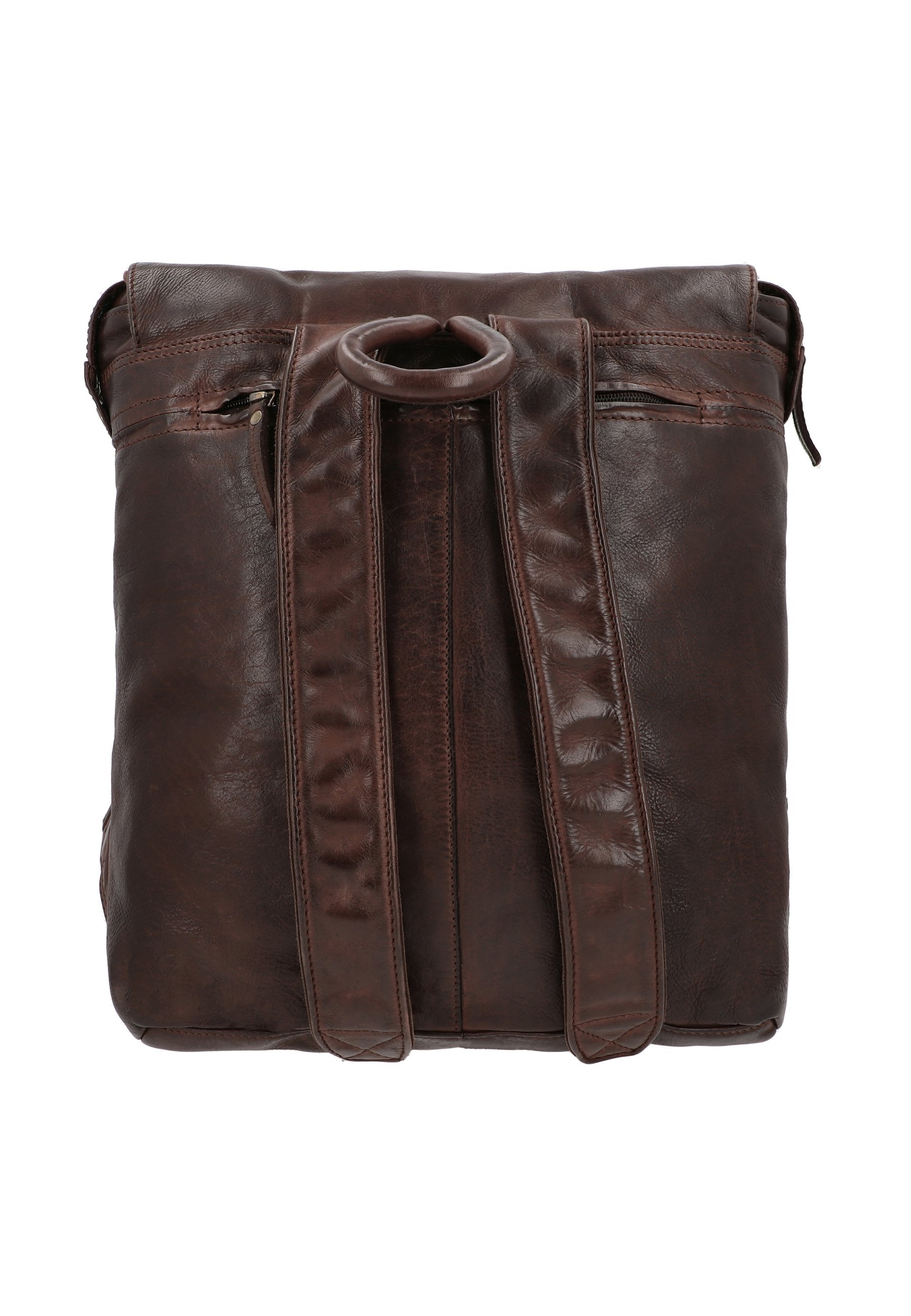 Gusti Leather KIERAN - Zaino - marrone scuro