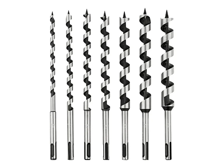 Conjunto de brocas para martelo perfurador PARKSIDE®, conjunto de cinzéis lubrificados, conjunto de brocas serpentinas lubrificadas