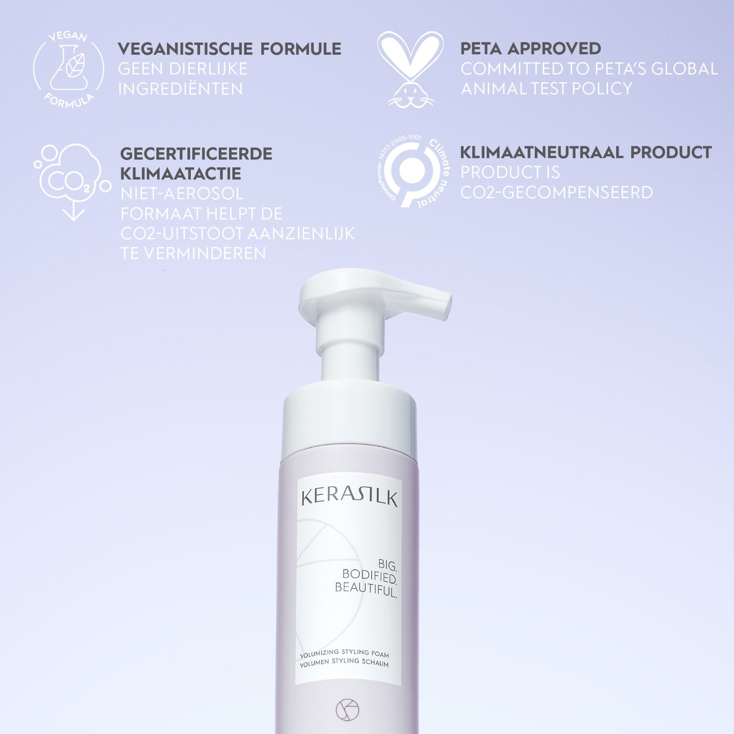 KERASILK Volume Hair Mousse - 150 ml