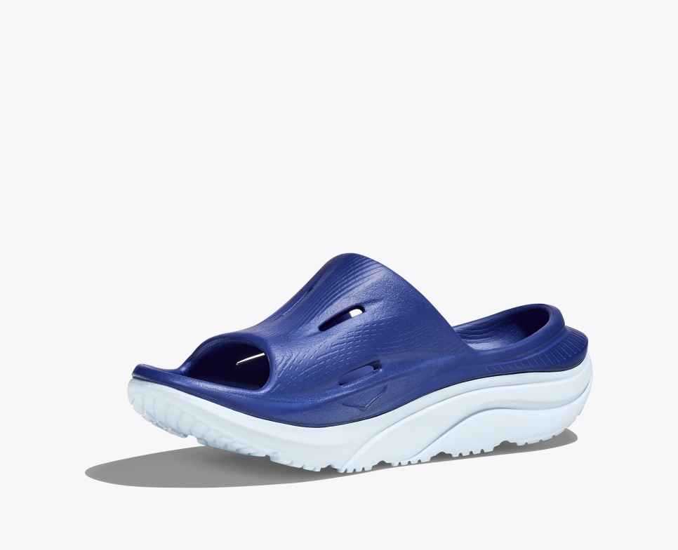 HOKA Ora Recovery Slide 3 Bellwether Blue / Acqua ghiacciata