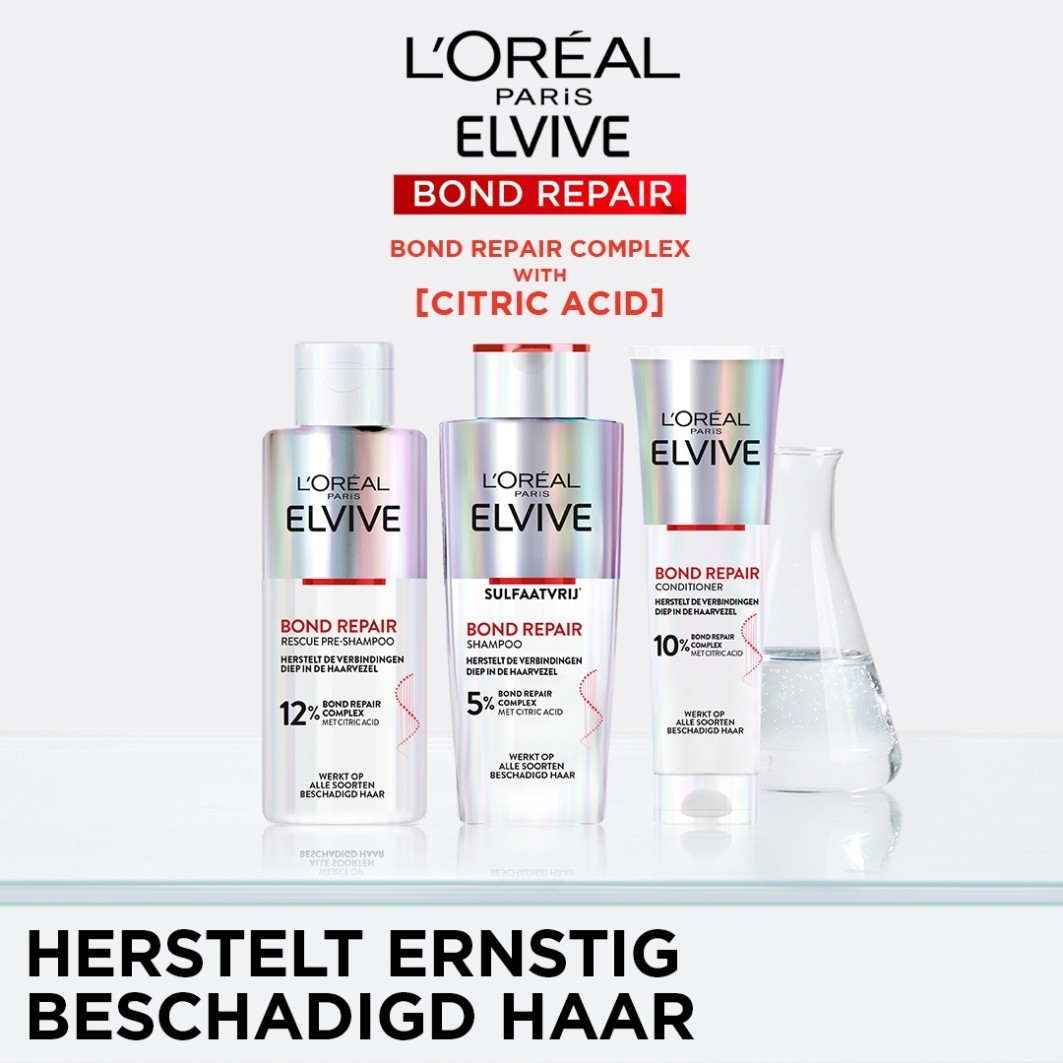 L'Oréal Paris Šampon za kosu Elvive Bond Repair Pre-Shampoo - 200 ml