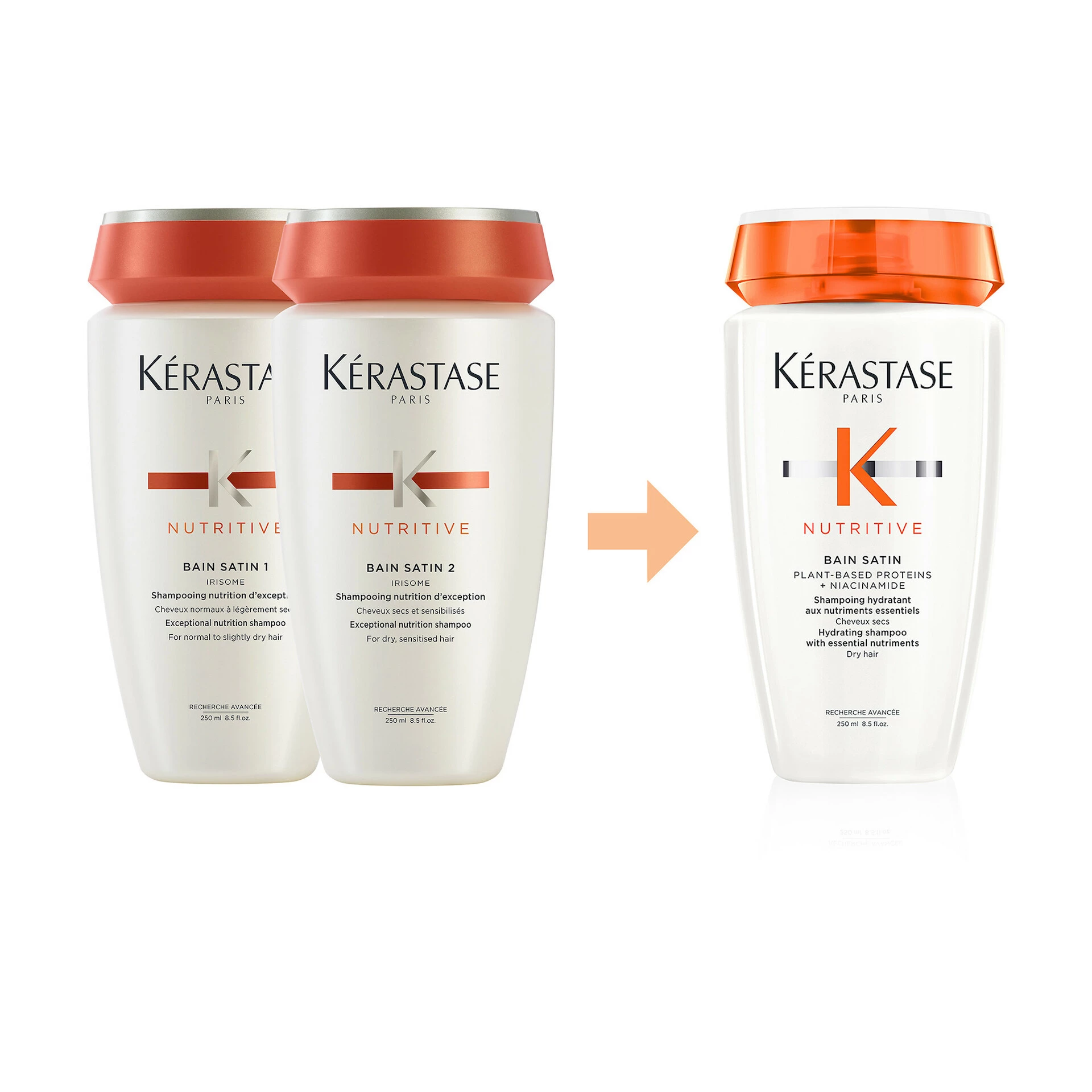 Sampon Nutritive Bain Satin 250 ml - Kérastase