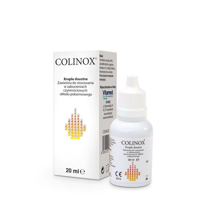 Colinox, Krople doustne do stosowania w zaburzeniach układu pokarmowego