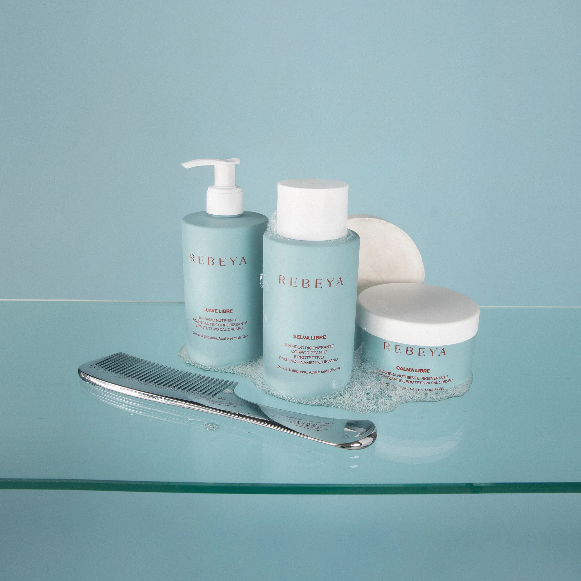Capelli Calma Libre - Maschera Nutriente, Rigenerante, Corporizzante E Protettiva Dal Crespo - Maschera Nutriente Capelli, Maschera Rigenerante Capelli, Maschera Volumizzante Capelli, Maschera Illuminante Capelli