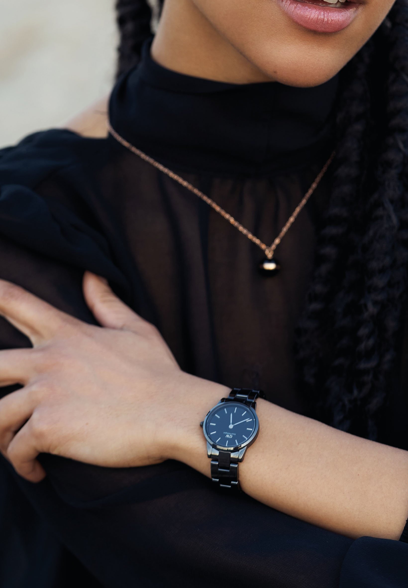 Daniel Wellington horloge - zwart