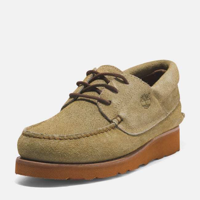 Scarpa Stringata da Uomo in beige chiaro