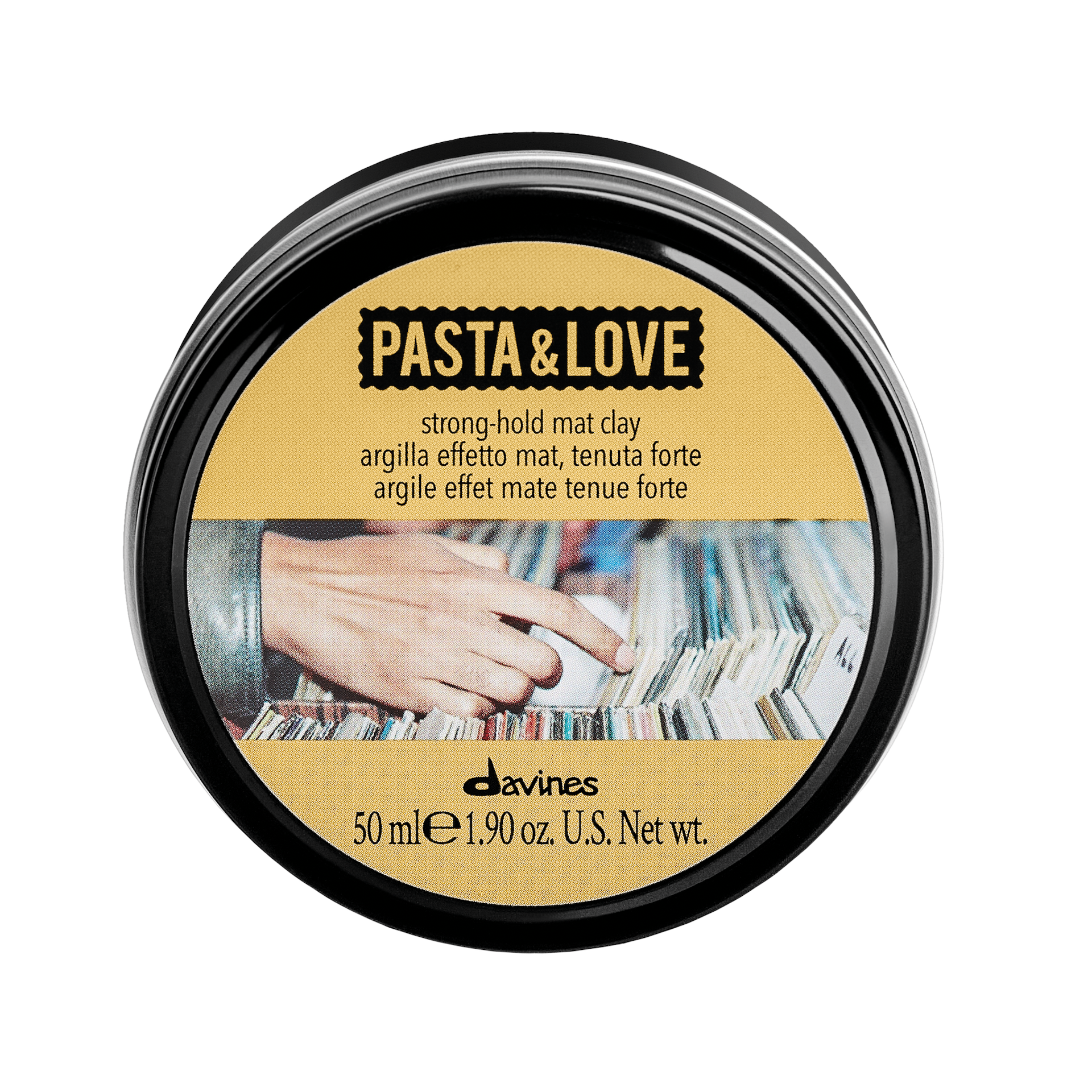 Pasta & Love glina za matiranje snažnog učvršćivanja 50 ml - Davines