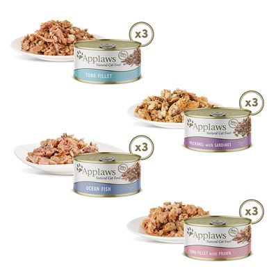 Applaws Adult Mixed Pack Γάτες σε κονσέρβες 70g