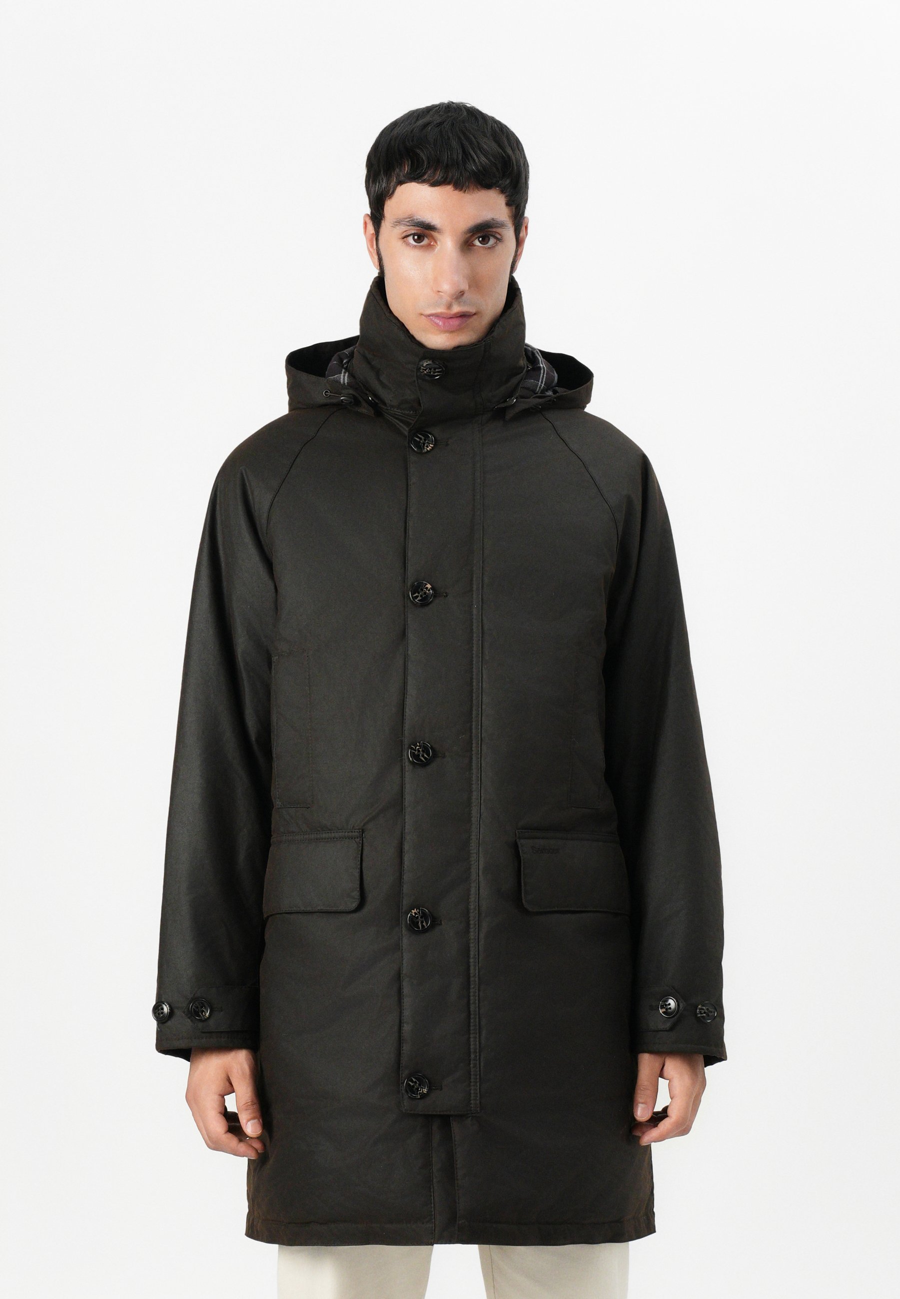 Barbour BEAUDALE WAX - Winterjas - donkerbruin