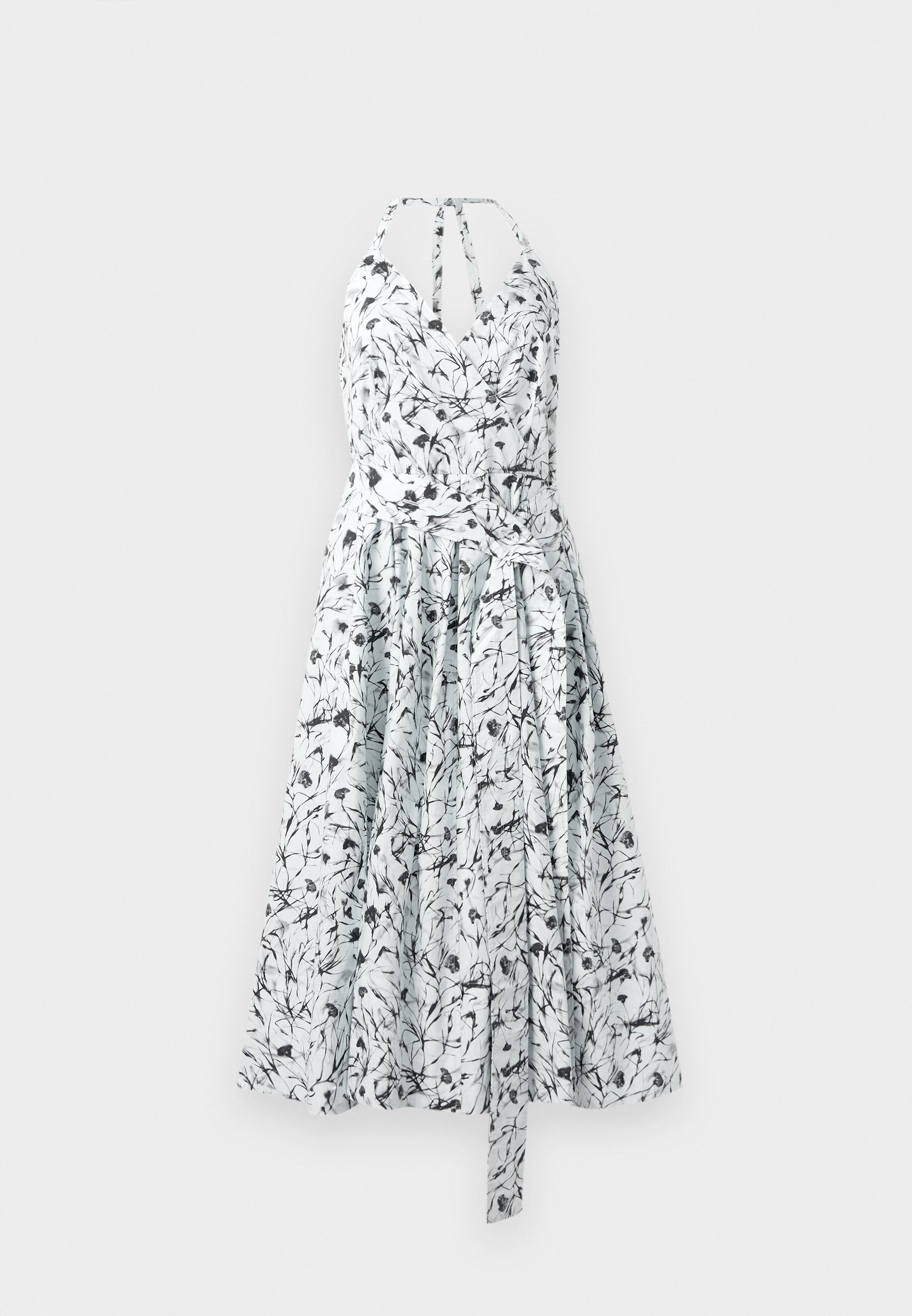 Robe Proenza Schouler White Label RHEA imprimée - Robe de jour - givrée/noire