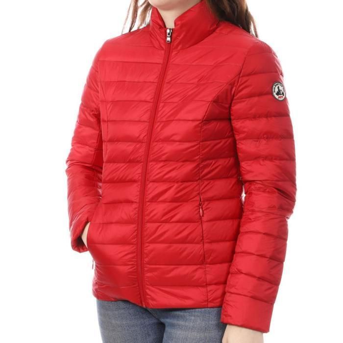Chaqueta acolchada roja para mujer de Jott Cha