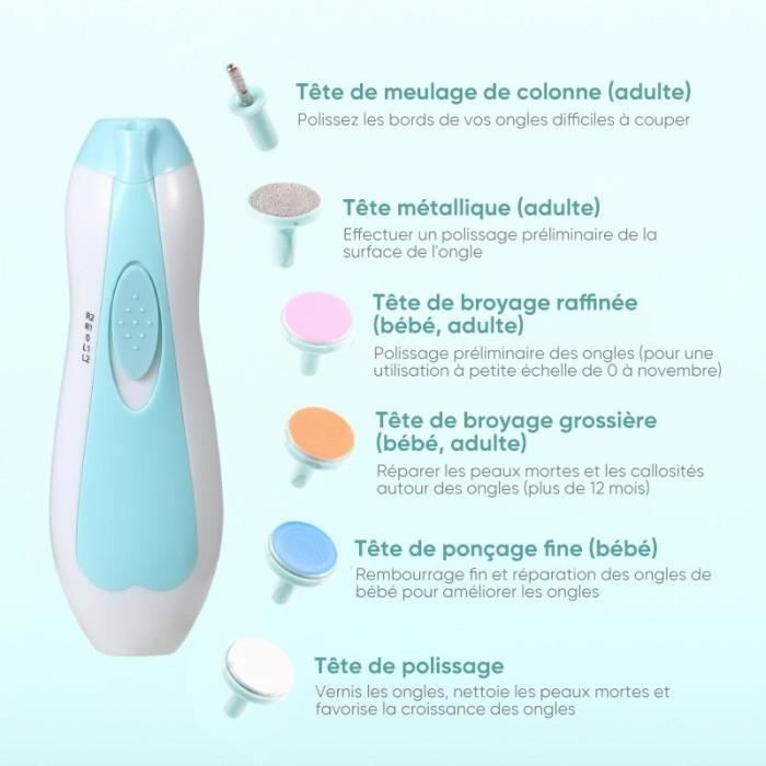 Trousse de soin bébé Joulli - Essentiel de Toilette bébé fille garçon - soins de santé pour bébé naissance, cadeau de nouveau-né
