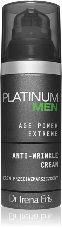Denný krém proti vráskam Dr. Irena Eris Platinum Men Age Control pre zrelú pleť