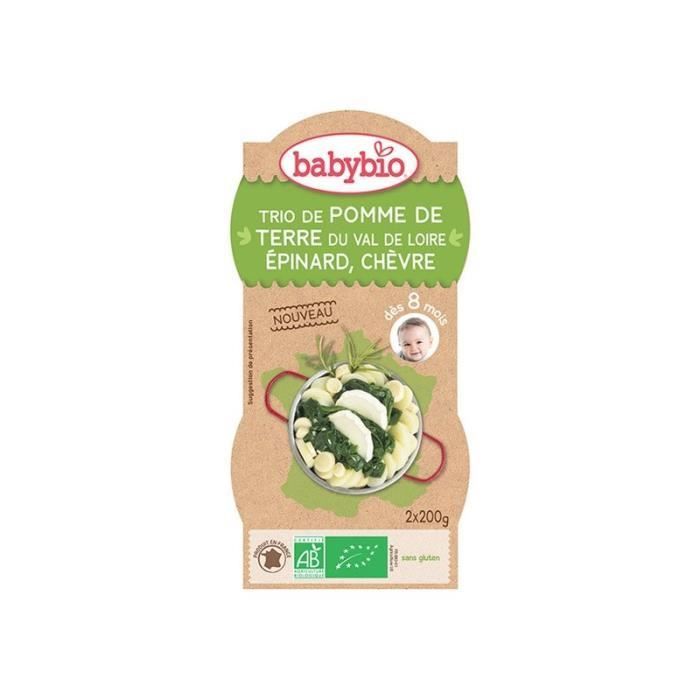 Babybio - Biologico - 2 x 200 g - Dagli 8 mesi