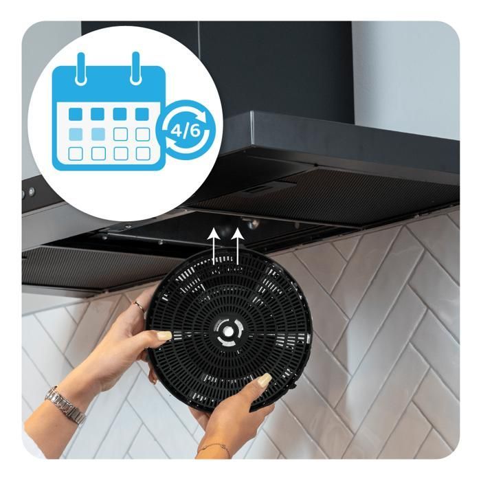 Filtre à charbon pour hotte Whirlpool AMC072